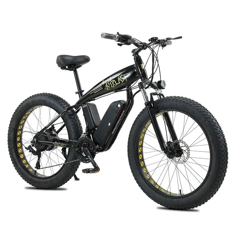 26*4.0 750W Big Power Fat tire Electric Mountain E Bike/Snow Vélo/vélo électrique avec ce