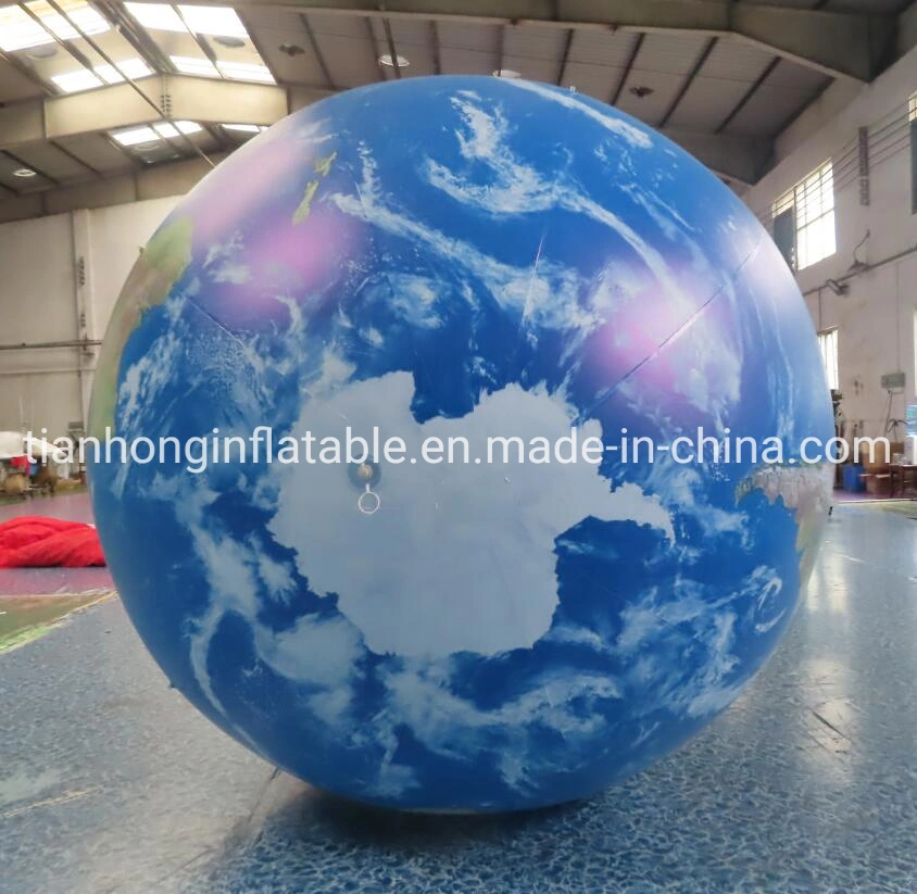 4m Tall Inflatable Earth Parade Balloon Advertising Balloon