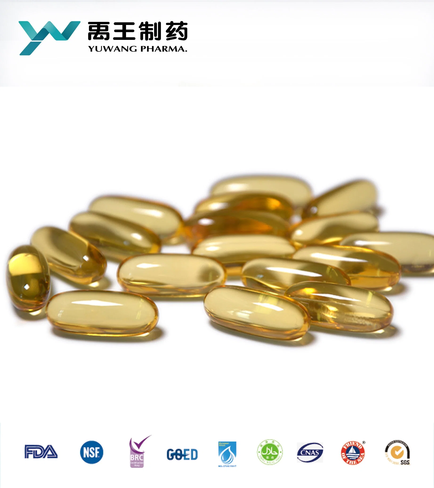 GMP Certificated OEM Fish Oil Ee/Tg18/12 36/24 40/30 50/25 Softgel Capsule