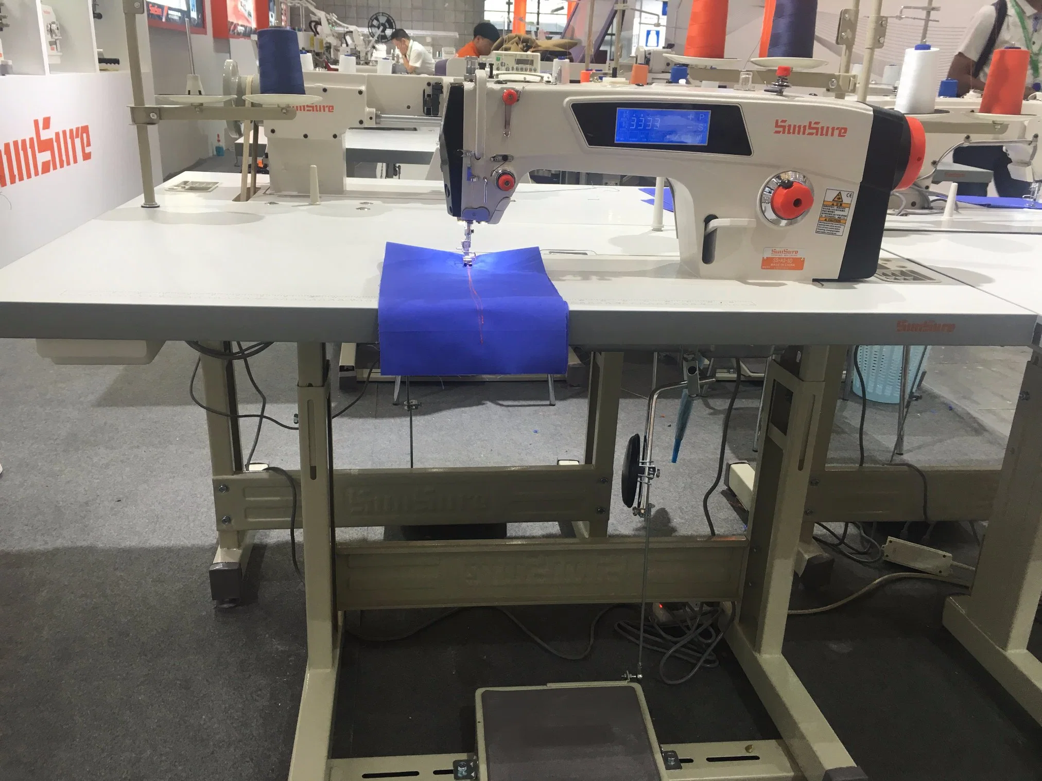 Mando directo de alta velocidad, máquina de coser industriales Lockstitch inteligente SS-A8-D5