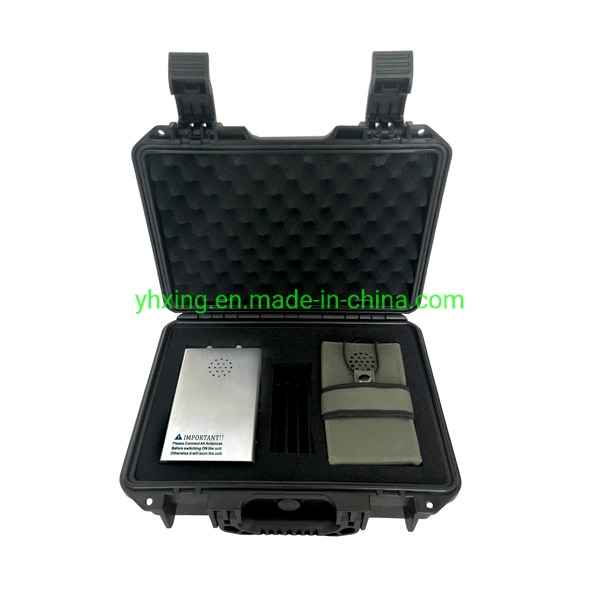 Portable Handheld 4 Antennas Remote Control Signal Blocker with Nylon Cover 915MHz +315MHz+433MHz+868MHz Signal Jammer