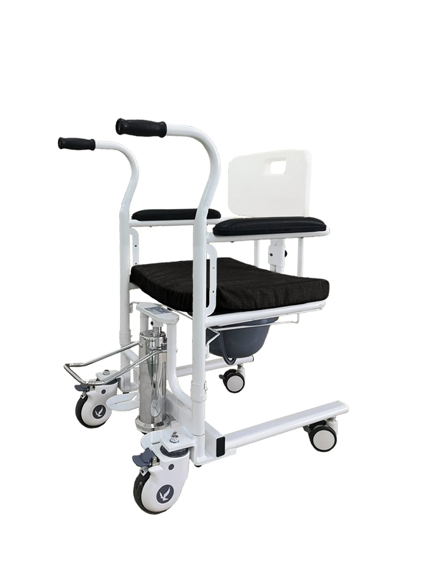 Medical Patient Lift Manual Health Care Shower Care Toilet Chair Disabled Elderly