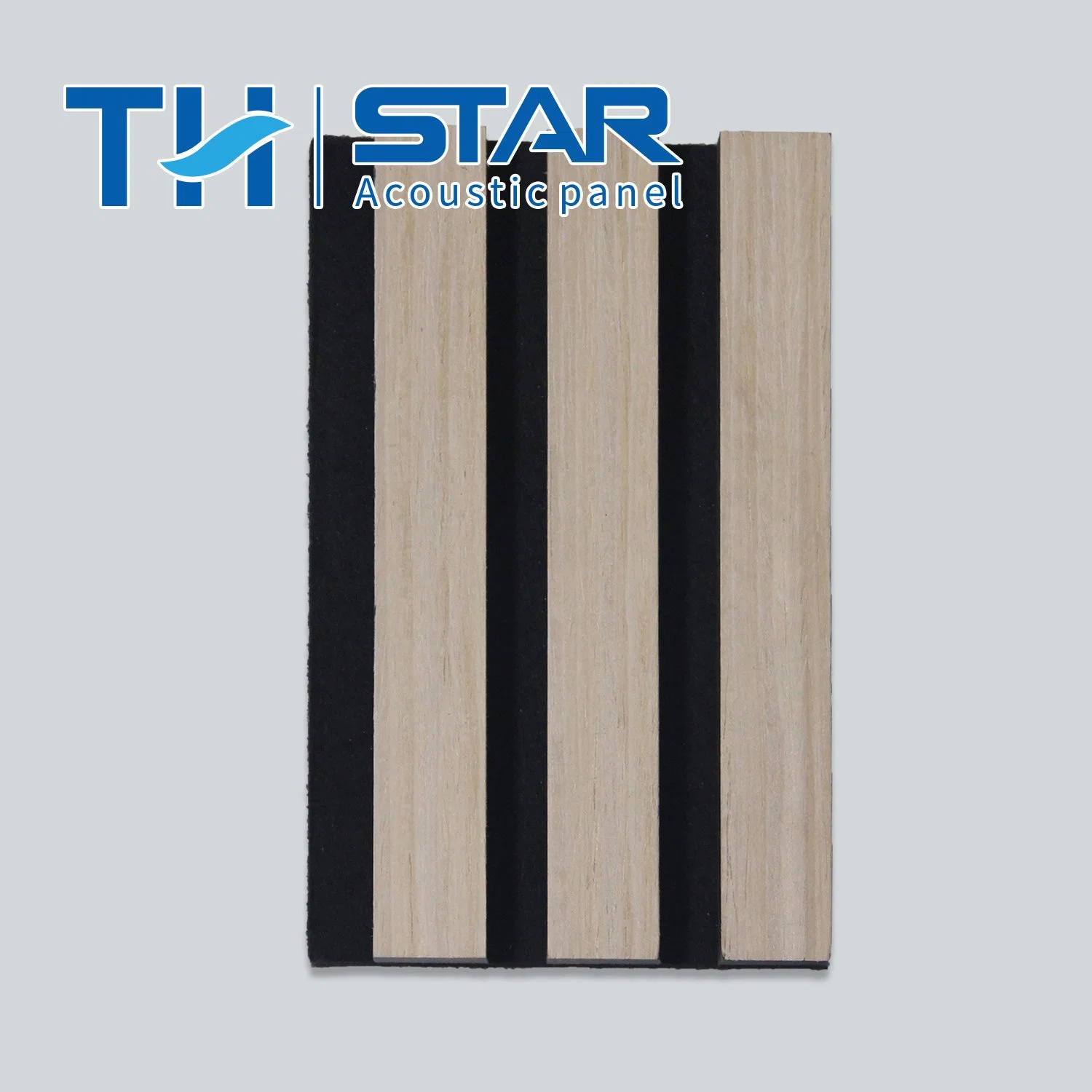 Goodsound Polyester Fiber Wall Veneer Oak Pdf MDF Groove Acupanel Sound Aku Wooden Slat Acoustic Panels