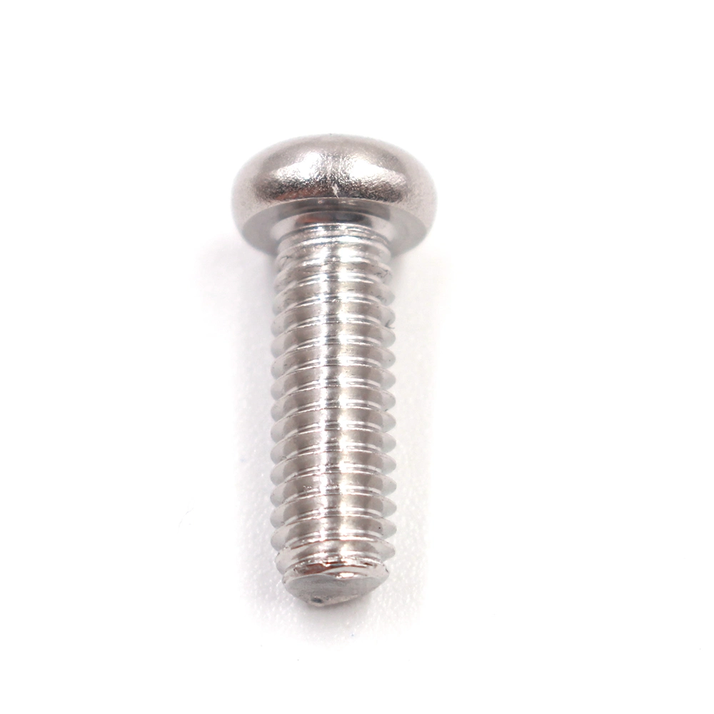 M6 Stainless Steel Screw Round Cross Screw Mechanical Screws with Round Cross Head