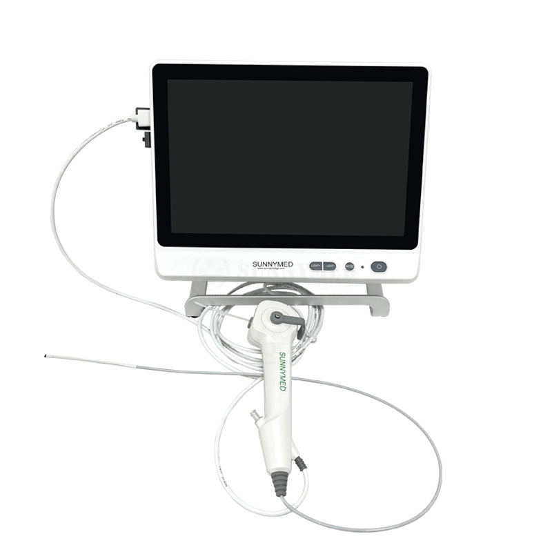 Sy-P029-3 Hot Sale Medical Disposable Ureteroscope Single Use Flexible Video Ureteroscope with 4.8mm Diameter