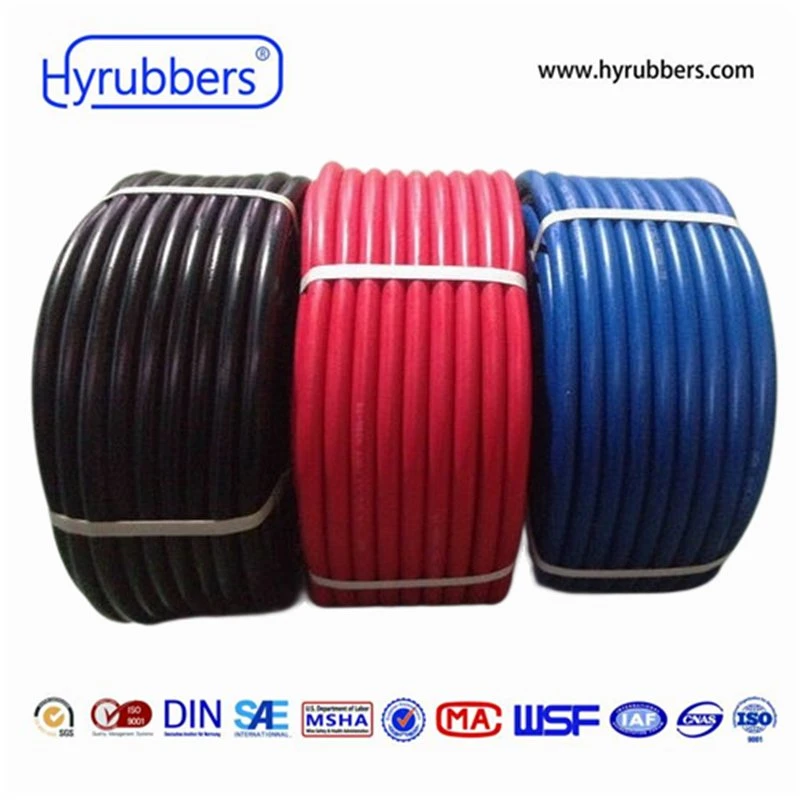 Fiber Braided Rubber Hose Flexible Twin or Single Welding Hose