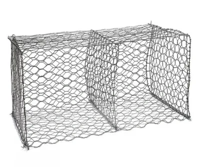 China Supplier PVC Coated Galvanized Gabion Mesh Gabion Wire Mesh Basket Steel Wire Mesh