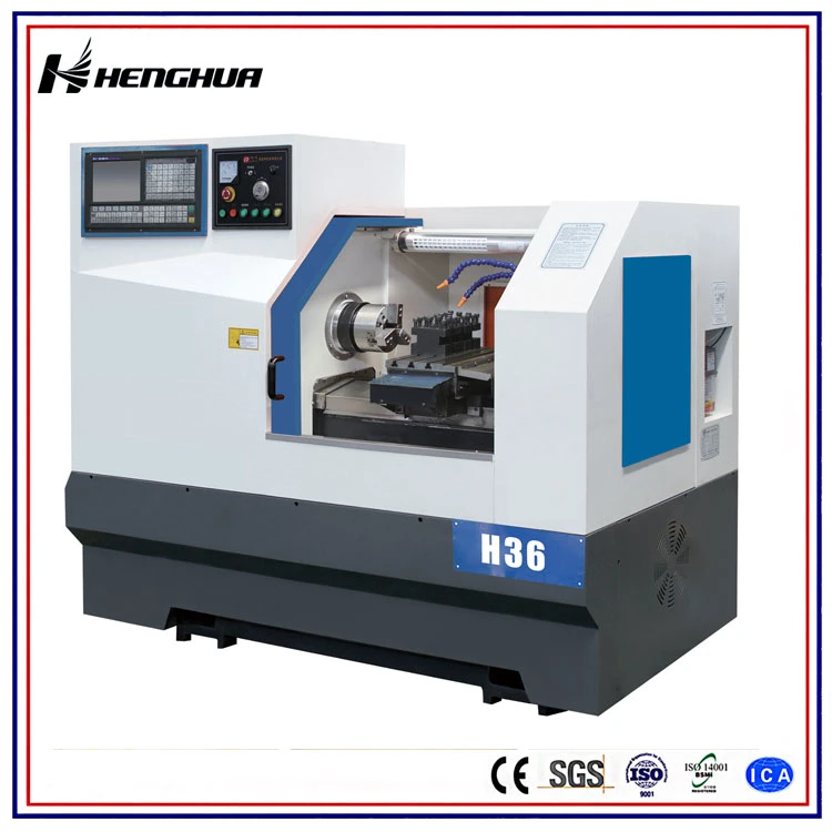 Csk6150e/Csk6163e One-Piece Casting and Hard Guide Way CNC Lathe Machine with Three-Speed Shifting of The Spindle