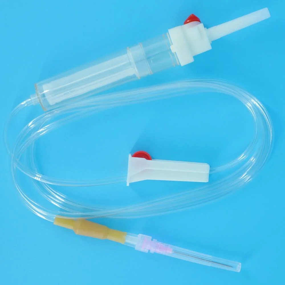 Disposable Sterile Blood Transfusion Infusion Set with Needle