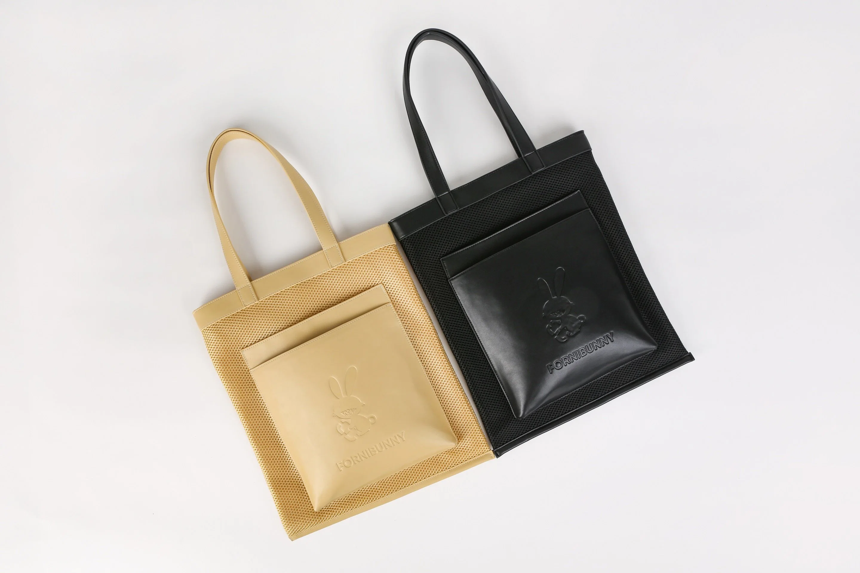 Ecofriendly Handle Tote Bag Durable Shopping Bag Reusable Leather