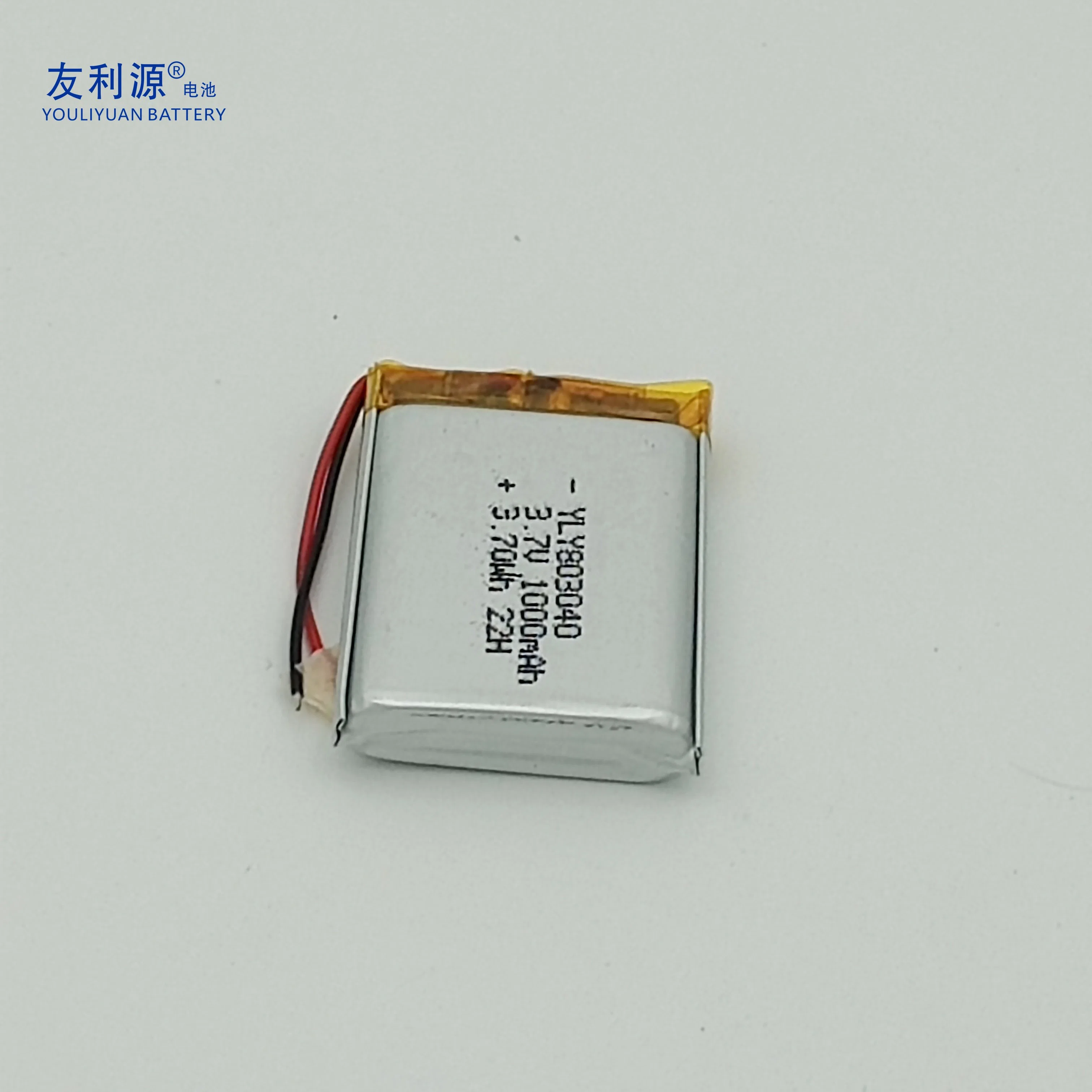 Lipo 803040 3.7V 1000mAh Small Lithium Battery Beauty Equipment Battery Cell Phone Battery for Intelligent Lock