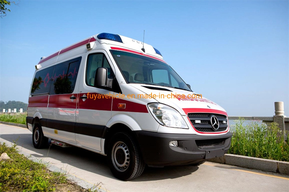 4X4 off-Road Mobile Negative Pressure Mercedes Benz Ambulance Vehicle