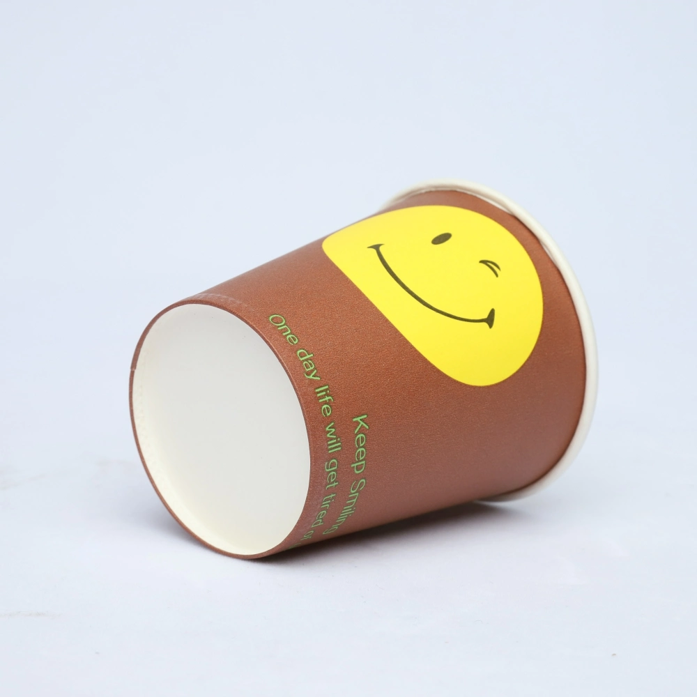 Disposable Cup Juice Single Wall Coffee Paper Cup