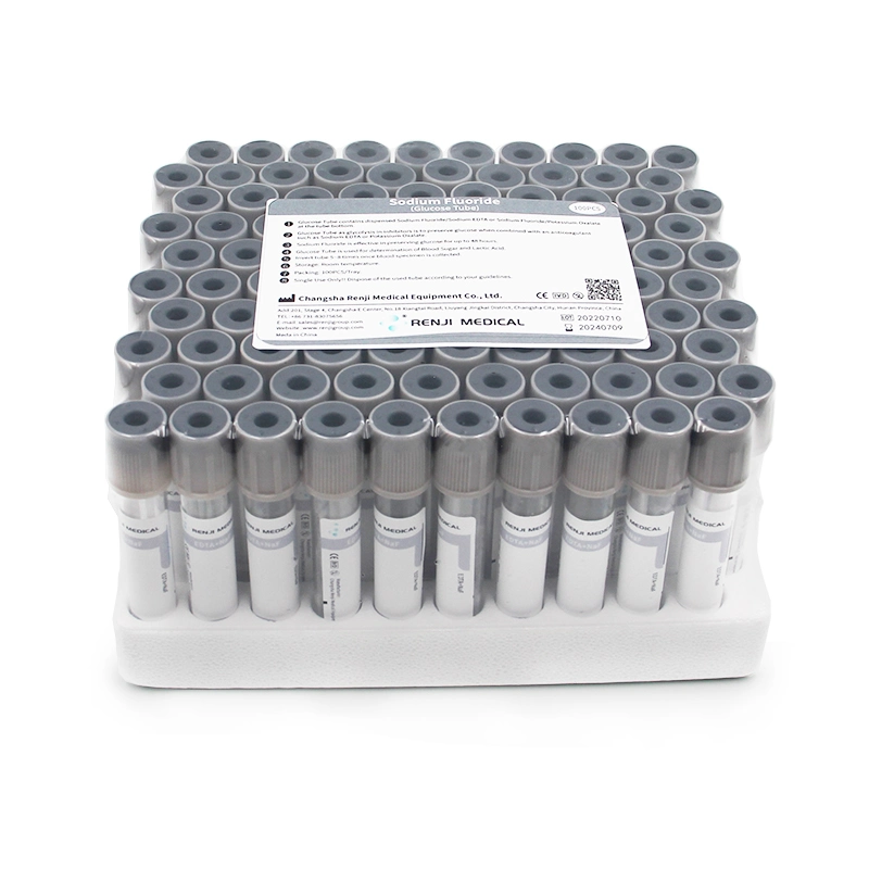 EDTA &Naf Glucose Tube Fluoride Plasma Blood Collection Tube