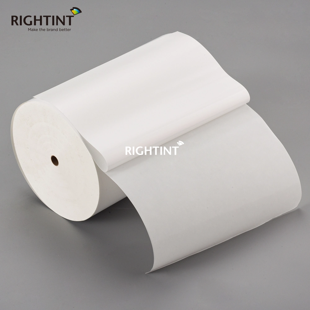 Self Adhesive Paper PP Synthetic Paper Label Stock Raw Material Sticker Jumbo Rolls