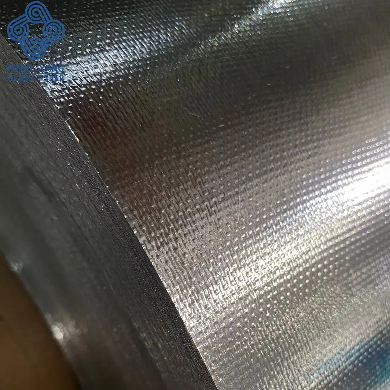 High Temperature Resistant Fiberglass Fabrics Coated Aluminium Foil Fiberglass Cloth Insulation Material