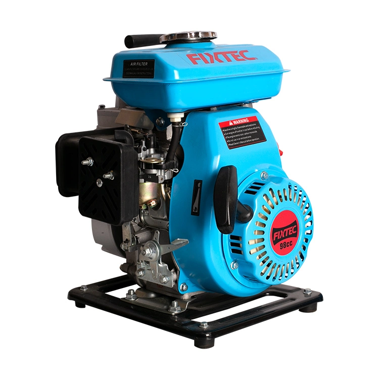 Fixtec 1 Inch Universal High Pressure Gasoline Water Pumps 2.5HP (PR154F) Power Mini Gasoline Water Pump Machine