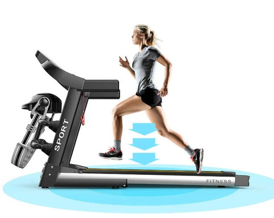 Touch Screen Commercial Treadmill Gym Club Sports Fitness Equipment