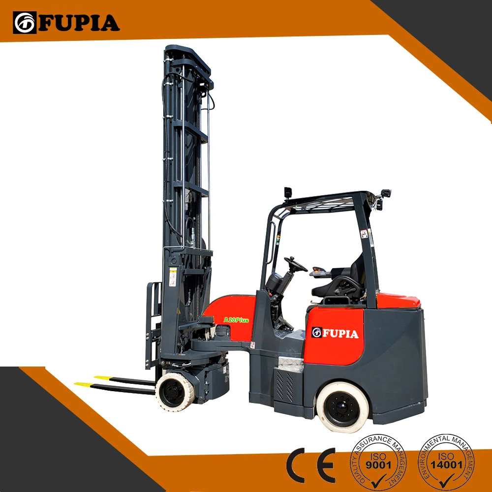 Side Loader Forklifts 2 Ton 3 Ton Articulated Forklift Narrow Aisle Forklifts for Sale