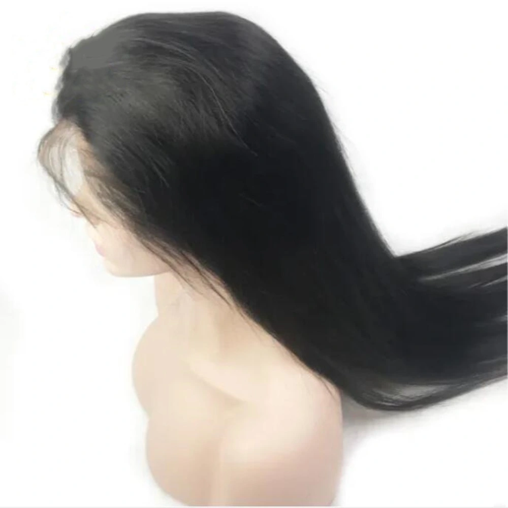 Tout droit Lace Front Cheveux humains Perruques repère pré pincées 150 % 13X4 Lace Front Wig 8-26 pouces Remy Hair brésilien
