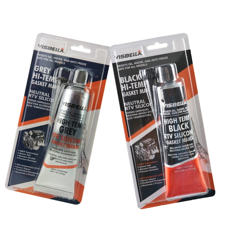 Visbella Wholesale/Supplier High Temperature Grey RTV Silicone