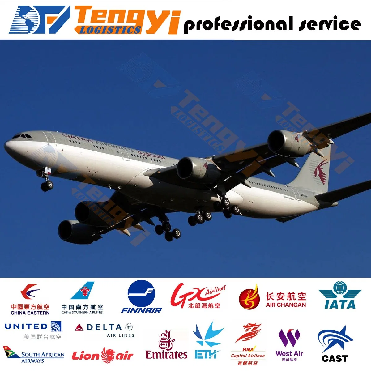 Aerolínea de carga aérea a Kirguistán con China de logística de envíos