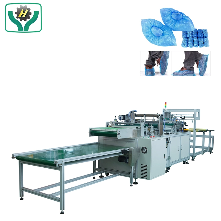 Medical Staff Isolation Shoe Covers Laminated Nonslip PP Disposable Nonwoven Waterproof Medical Shoe Covers Making Machine