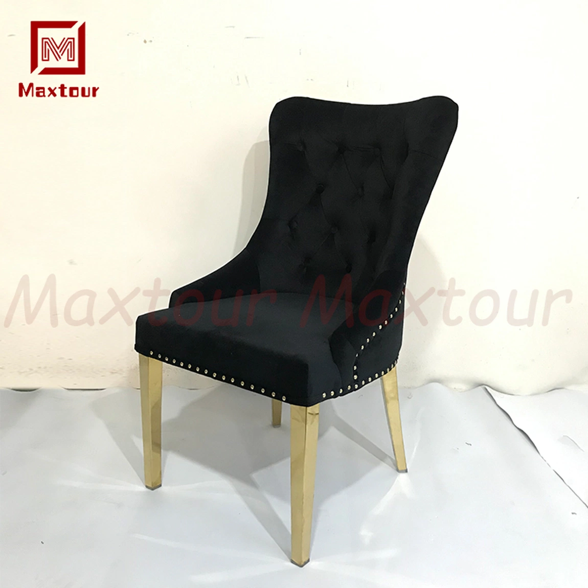 Juego de comedor moderno Nordic Hotel Home Silla de Comedor Silla de acero inoxidable