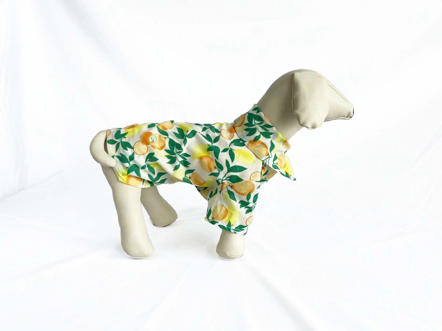 Attractive Summer Hawaii Stylish Velcro Dog Cotton T-Shirt Pet Apparel