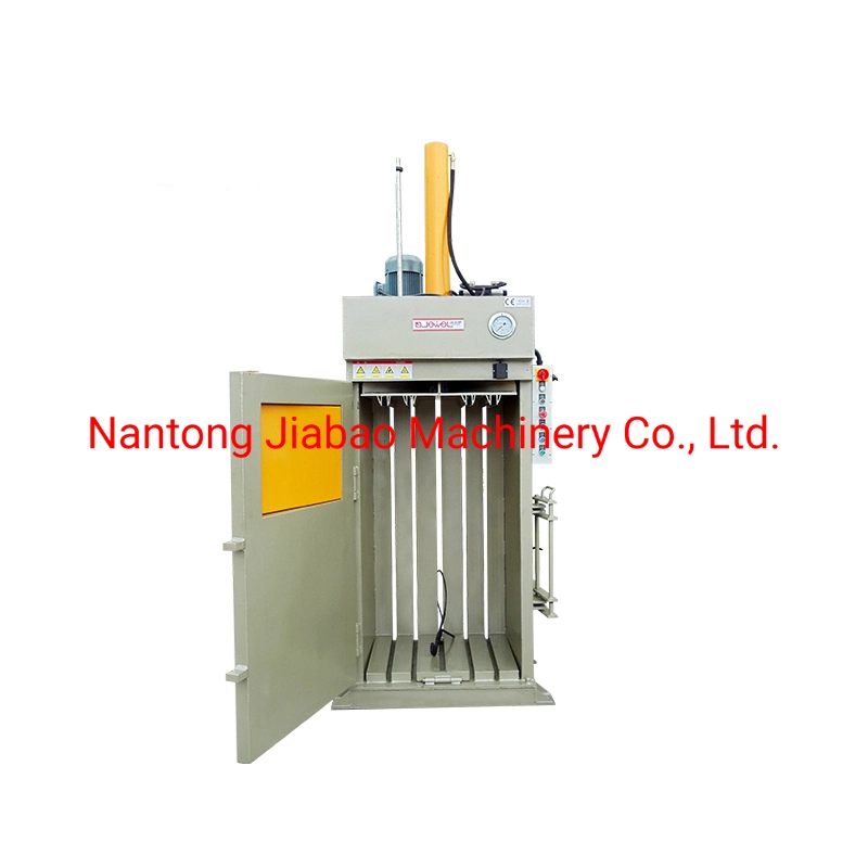 Factory Direct Good Performance Vertical Hydraulic Paper Baler Packing Machine for Recycling Waste Corrugated Paper/Plastic Film/Carton Box with Electric Button