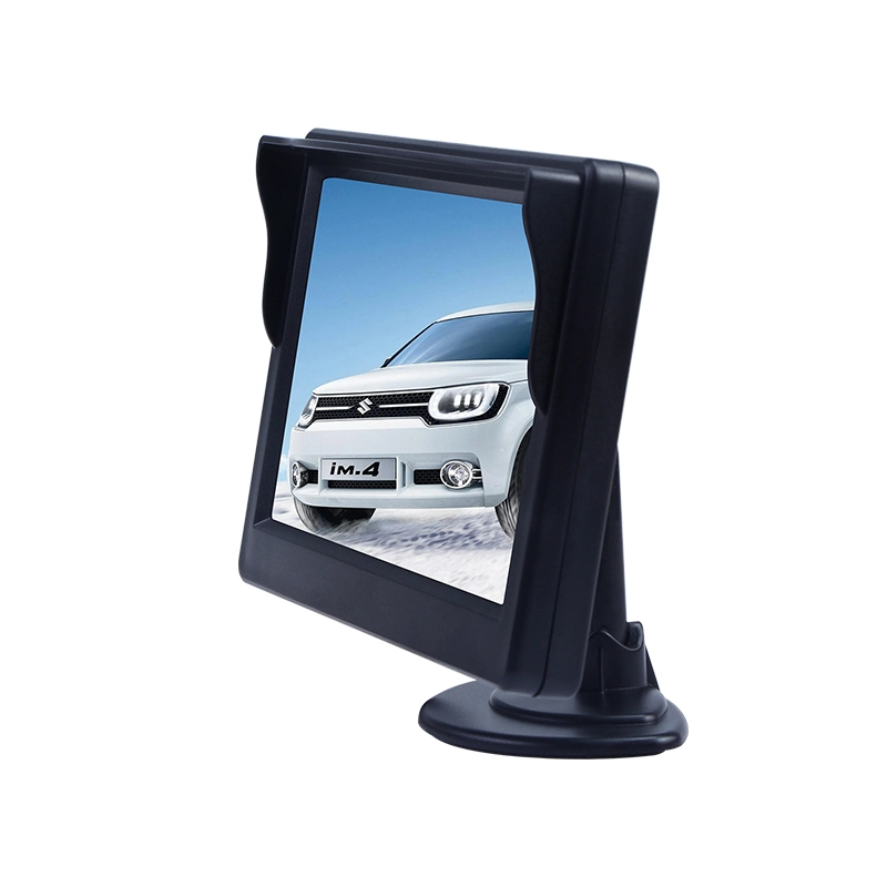 5 Inch Car Monitor TFT LCD 5" HD Digital 16: 9 800*480 Screen 2 Way Video Input for Reverse Rear View Camera DVD VCD Display