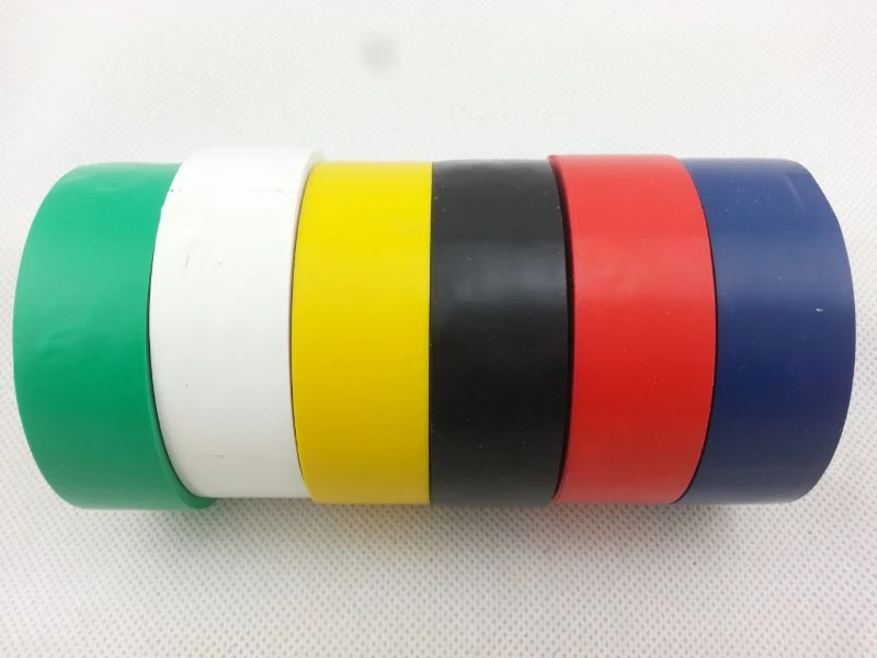 Colored Flame Retardant PVC Tape Waterproof Electric Black Insulation PVC Tape