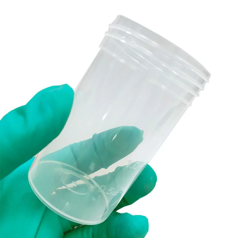 Factory Direct Hot Sale Disposable Sterile Specimen Plastic Urine Sample Cup 60ml Urine Containers Plastic Mould