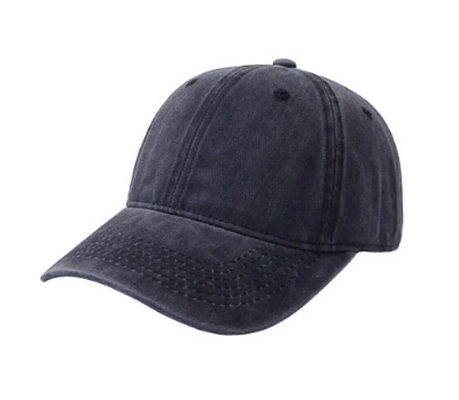 Wholesale/Supplier Distressed Cotton Baseball Ball Cap Hat Dad Vintage Solid Blank Plain Men Women Custom Logo