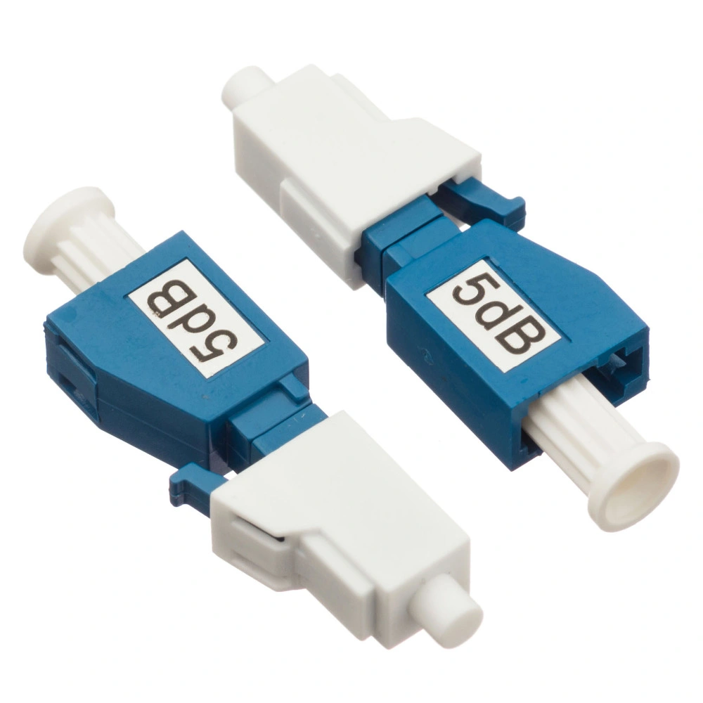 2 ديسيبل LC Simplex Single Mode Fiber Optic Attenuator