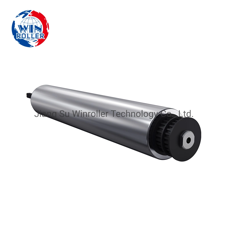 DC24V/48V Conveyor Roller Motorized Roller PVC Rubber PU Coating