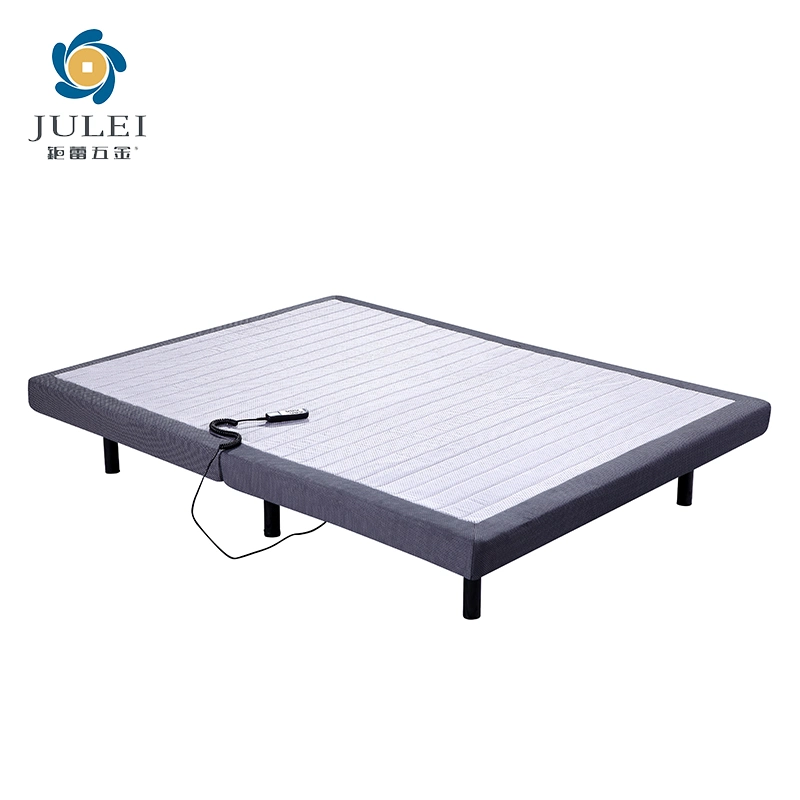 Empresa dormitorio de alta calidad cama ajustable con colchón masaje eléctrico