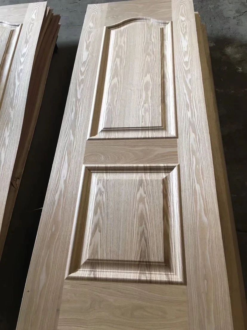 MDF HDF Molded Door Skin Wooden Design for Interior Door