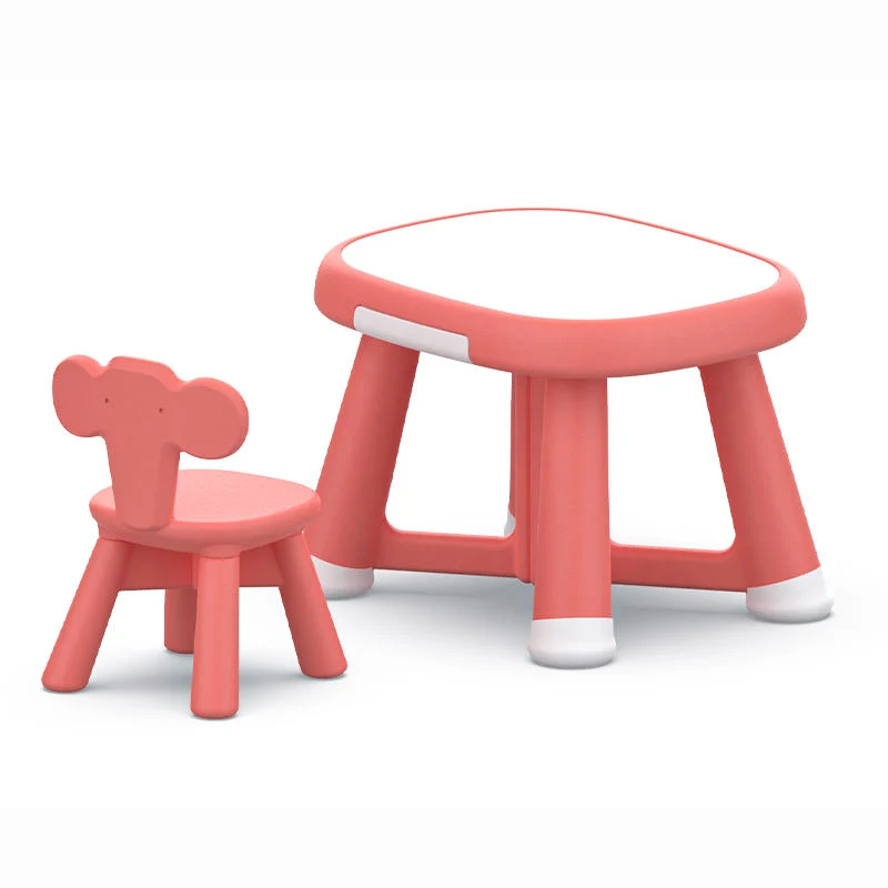 Ouvrir le tiroir de rangement de l'école pour enfants Les tables et chaises en plastique Table d'étude