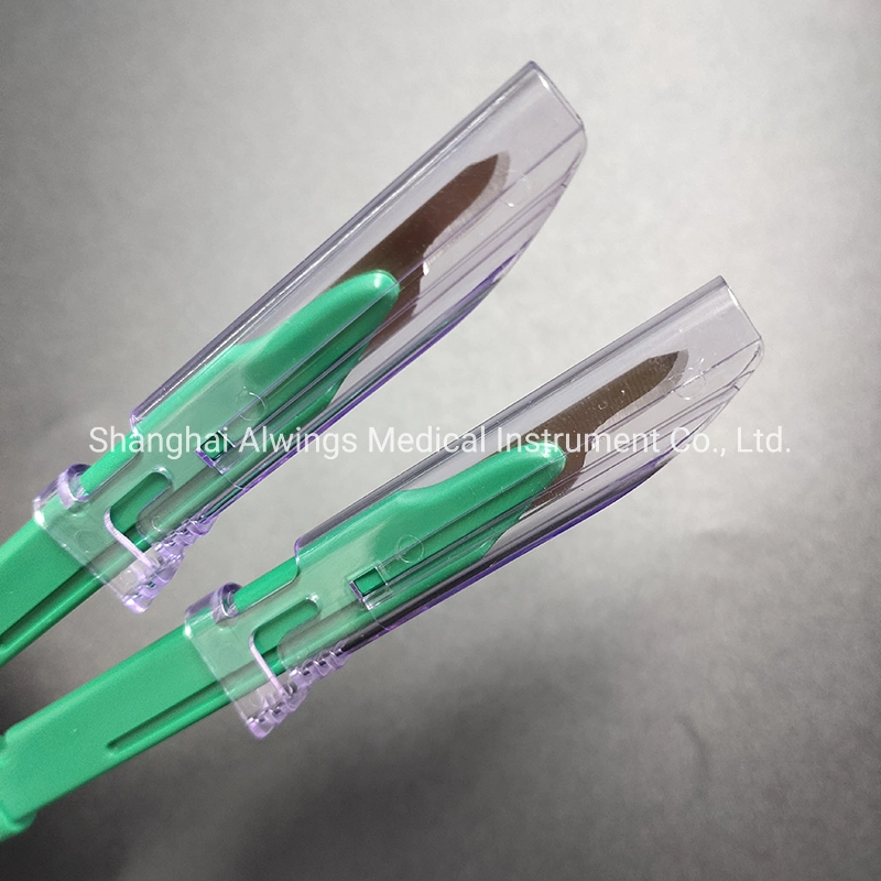 Dental Instrument Dental Disposable Sterile Scalpels Safety Type