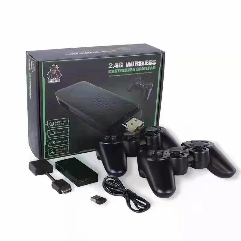 Nouvelle arrivée Accueil HDMI sans fil M8 mini-jeu rétro Double joueurs Console de jeux TV Toysticks