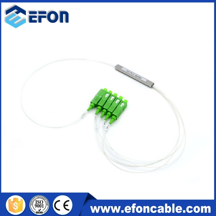 1*8 1*4 Optical PLC Splitter Sc/APC Connector