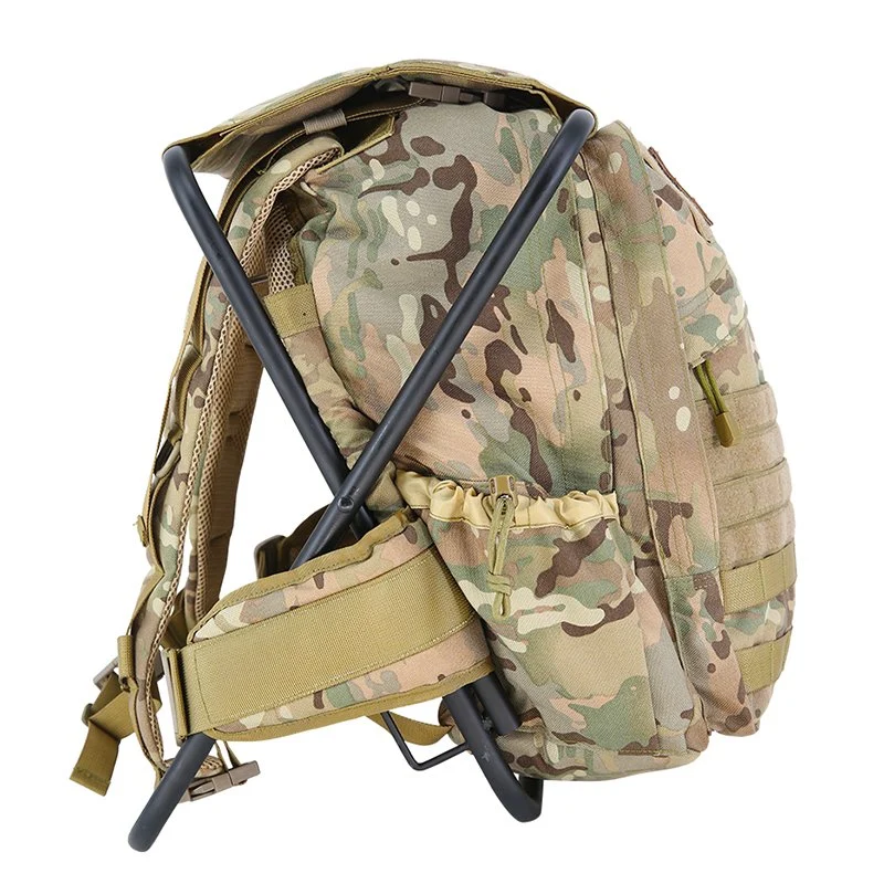 Double Safe Wholesale/Supplier Outdoor Camping Hiking Military Folding Chair Backpack