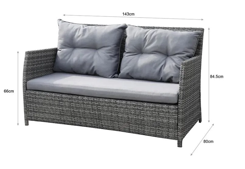 New Aluminium Wicker Garden Furniture Factory Direct