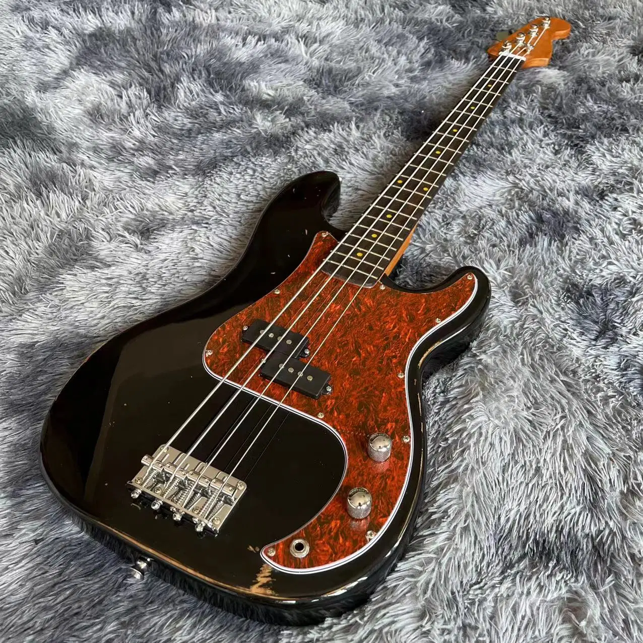 Custom Grand Precision 4 Strings Vintage Relikt E-Bass Akzeptieren Benutzerdefinierte Bestellung