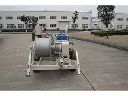 Underground Cable Pulling Machine Dq40 Hydraulic Cable Puller