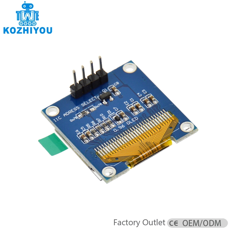 Module d'affichage LED OLED 128X64 pour Arduino I2C 0.96 pouces IIC série (bleu/blanc)