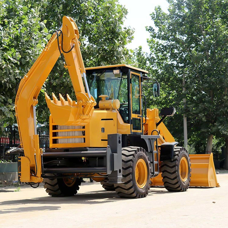 Enclosed Cab New Backhoe Loaders Prices Big with Attachments