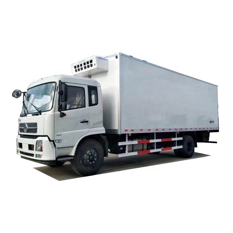 15 Tons Quality Refrigerated Truck 4X2 6 Wheels 260 HP LHD / Rhd Mobile Freezer Van in Stock