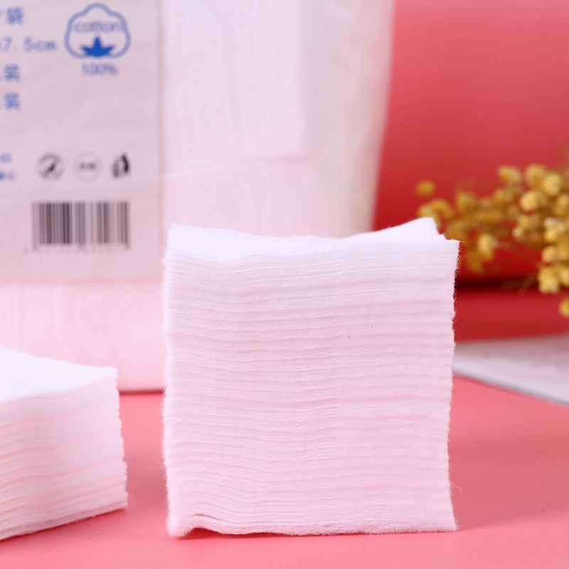 Skin Care Cosmetic Cotton Pad High Quality Absorbent Nonwoven Pads